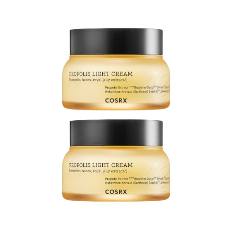 COSRX Full Fit Propolis Light Cream 65ml – Nourishing Honey & Propolis Moisturizer, Lightweight Hydrating Cream for Radiance & Barrier Care