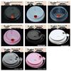 Pabei 500ml Disposable Plastic Bubble Tea & Juice Cups with Lids