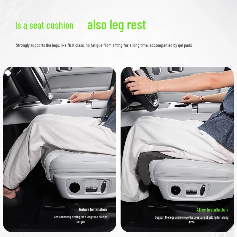 Universal BYD Car Seat Cushion with Integrated All-Season Leg Rest