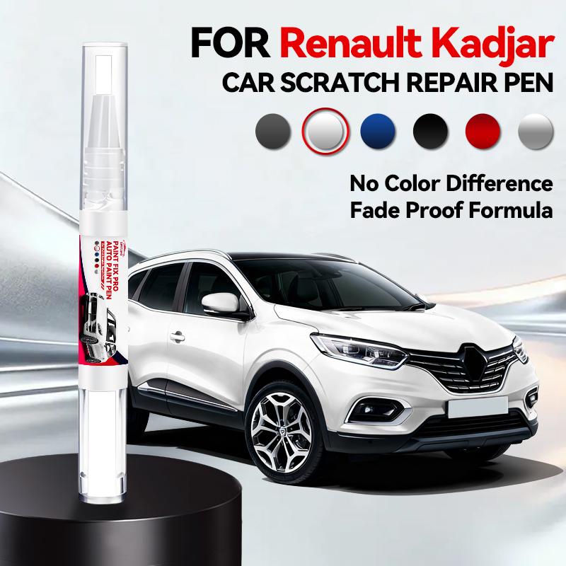 Für Renault Kadjar Autolack Reparaturstift Ausbesserungsstift Kratzerentferner DIY Auto Zubehör Weiß QYA Blau RPR Schwarz GNE Braun Rot NNP