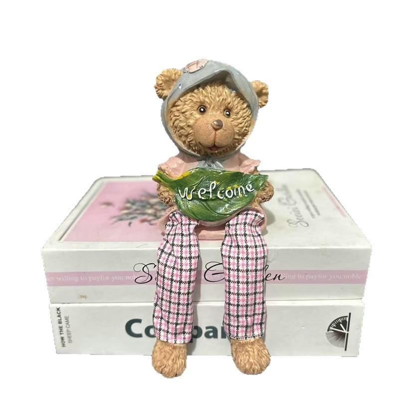 Rural Welcome Bear Rural Retro Home Decoration Items, Living Room, Entrance Hall, Study Small Ornaments