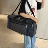 Large capacity hand-held travel bag, business commute, business trip, luggage bag, household fitness clothing storage bag, can be set with tie rod