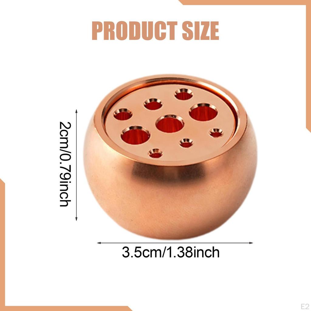 Incense Holder Aroma Burner Desk Ornament Birthday Gift Cone for Dining Room