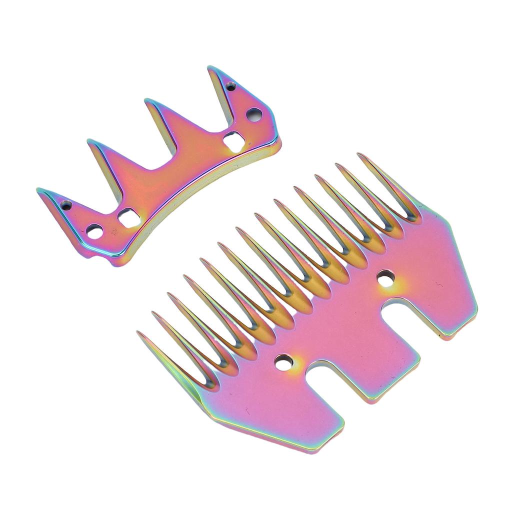 Sheep Shears Blades Replacement 13 Tooth Straight Teeth for Clippers Electric Wool Cutters Goats