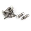 Tension Spring Tension Spring 304 Stainless Steel Silver Tone 0.8 Mm X 8 Mm X 30 Mm 10 Pcs