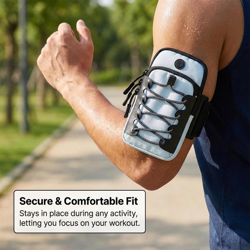 Arm Bag Band Sleeve Phone Holder Running Armband for Camping Adults Outdoor