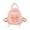 Sweet Doll And Bow Lace Decoration Student Mini Backpack Daily For
