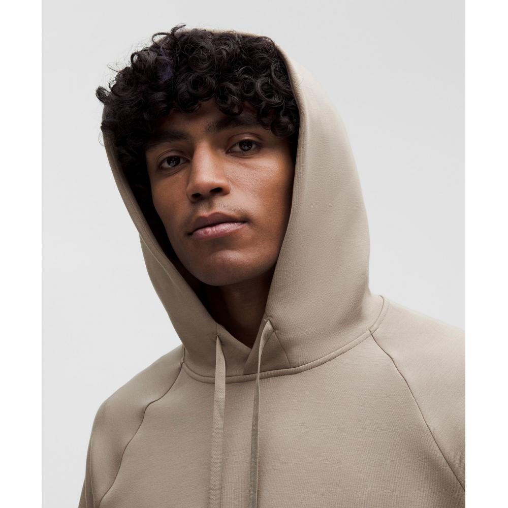 Lululemon Smooth Spacer Classic Fit Pullover Hoodie Warm Ash Grey