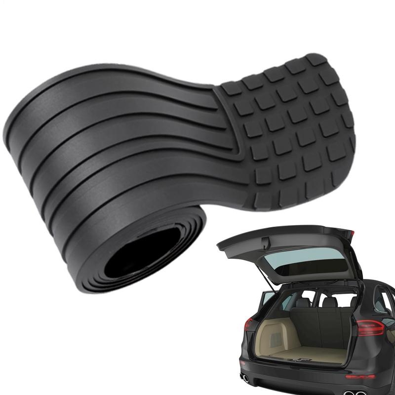 

Rear Bumper Guard PVC Rubber Protector Strip Car Trunk Door Sill Plate Protector For Bumper Reinforcement Decoration CN