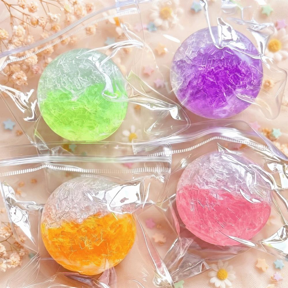 Shredded Ice Sugar Crispy Skin Ball Crushed Ice Texture Squishy Fidget Toy Vent Toy