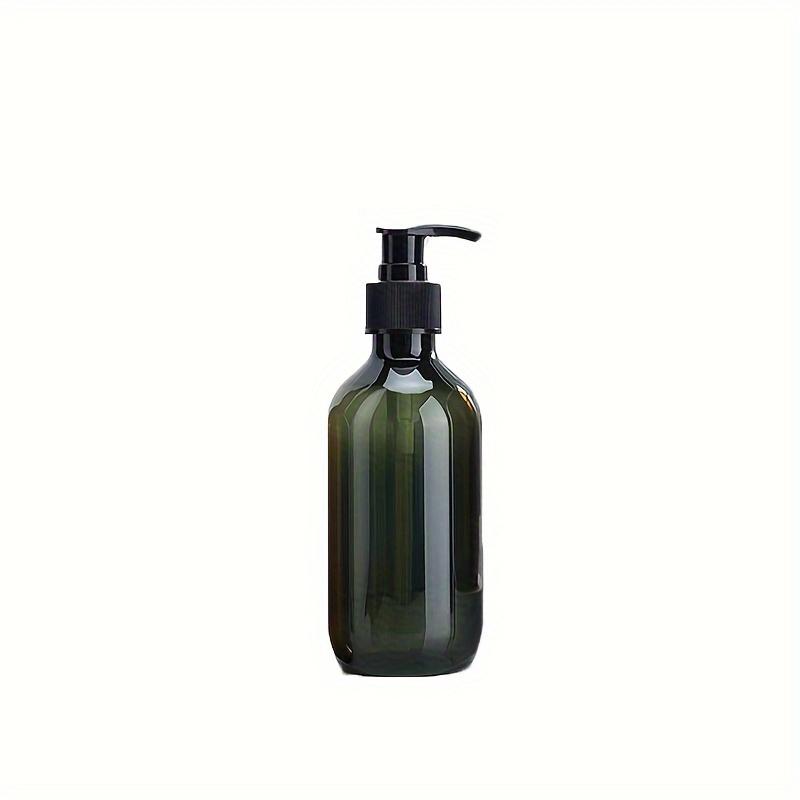 1 Stück 300ML 500ML Badezimmer Seifenspender Bernstein Shampoo Lotion Behälter Druckpumpe Nachfüllbare Flasche für Badeseife Gel Kosmetik