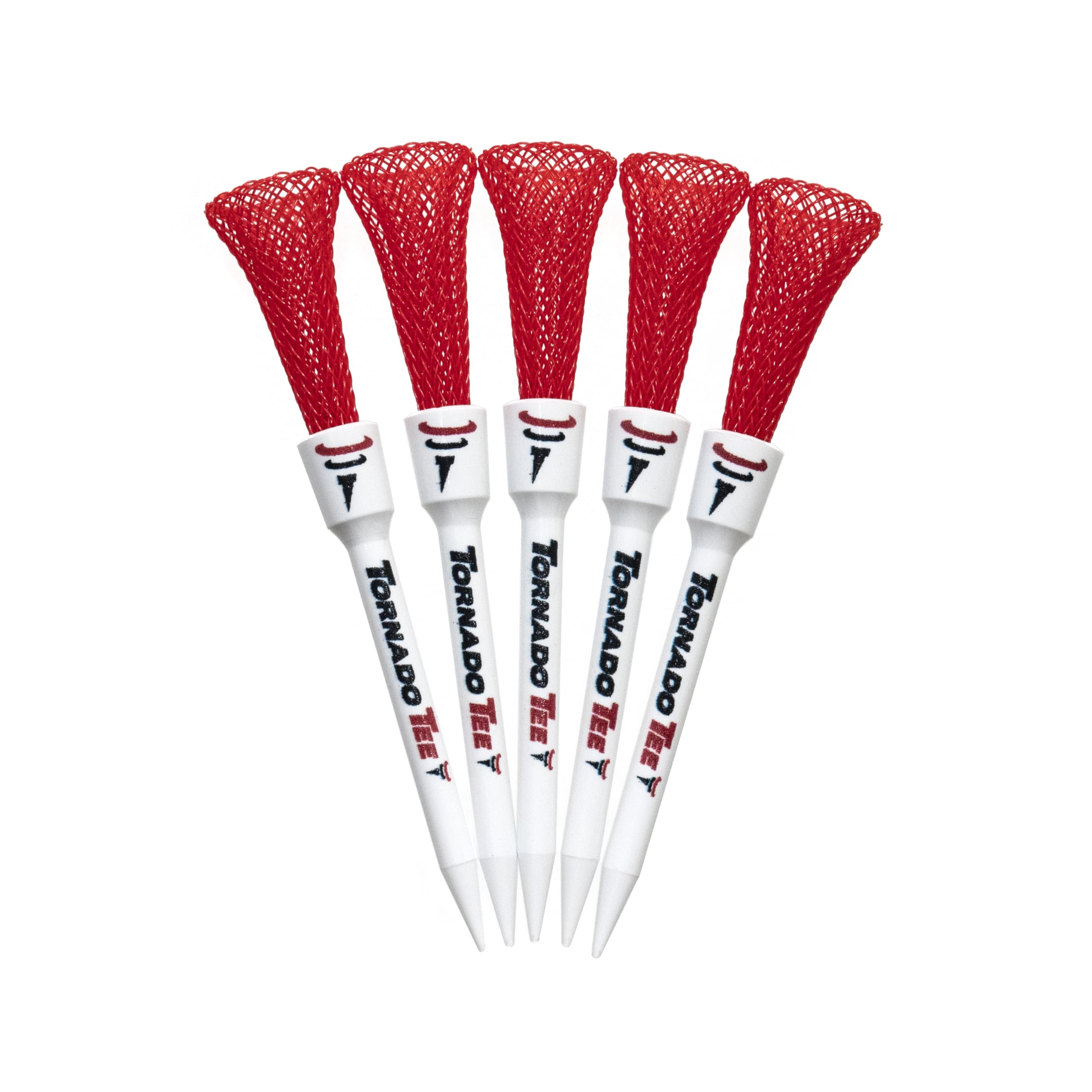 

TORNADO TEE Гольфовая подставка Drakon Red дюймы 5 штук 3.25 (82мм) ТТ-325 красный