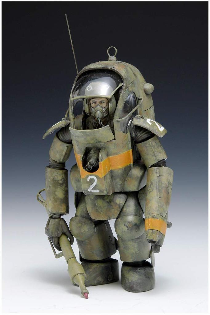 Wave Maschinen Krieger Panzer Kampf Anzug Ausf F Friedrich Scale Plastic Model Approximately 12cm 1/20 Kit, Tall, MK-029