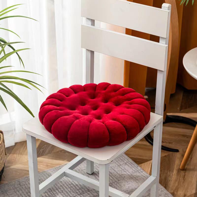 

Soft and Cute Biscuit Cushion - Round/Square, Perfect for Dorms, Living Rooms, Offices 40x40 cm