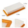 2-6Pcs HEPA Filter for DS5500 DS6000 DS5600 DS5800 Karcher Quality Vacuum Cleaner Parts Karcher 6.414-631.0 HEPA Filters