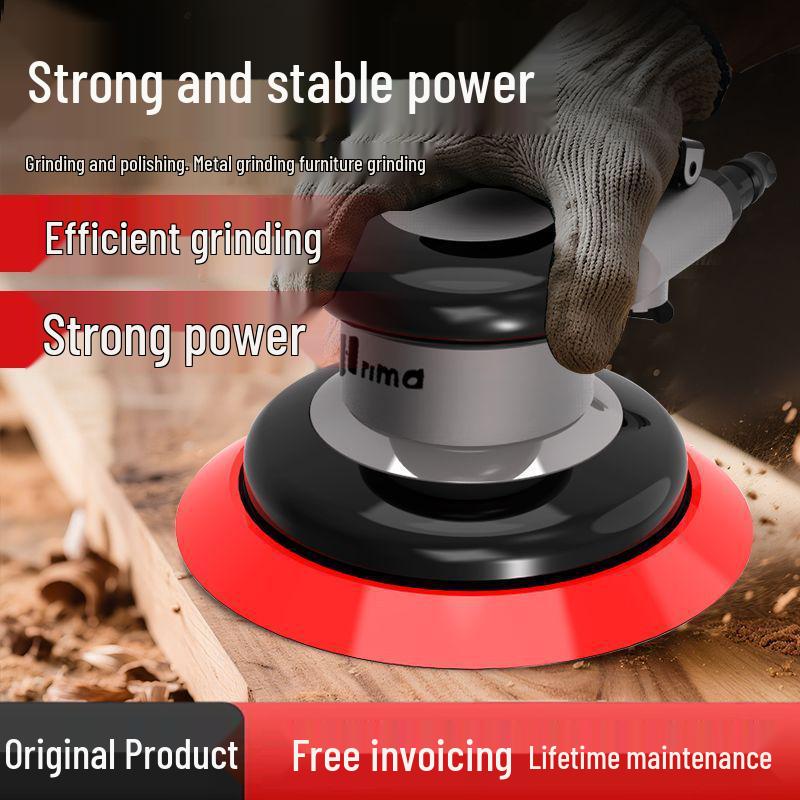 Pneumatic Grinder Polisher: Industrial Sandpaper Machine for Car Waxing and Polishing