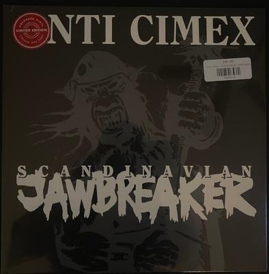 Płyta LP ANTI CIMEX - Scandinavian Jawbreaker (przezroczysty W/ B BOBV973LPLTD BACK ON BLACK 2022 UK Rock