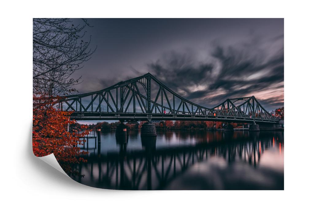 Photomural Bridge 3D Washable Fleece 460x300