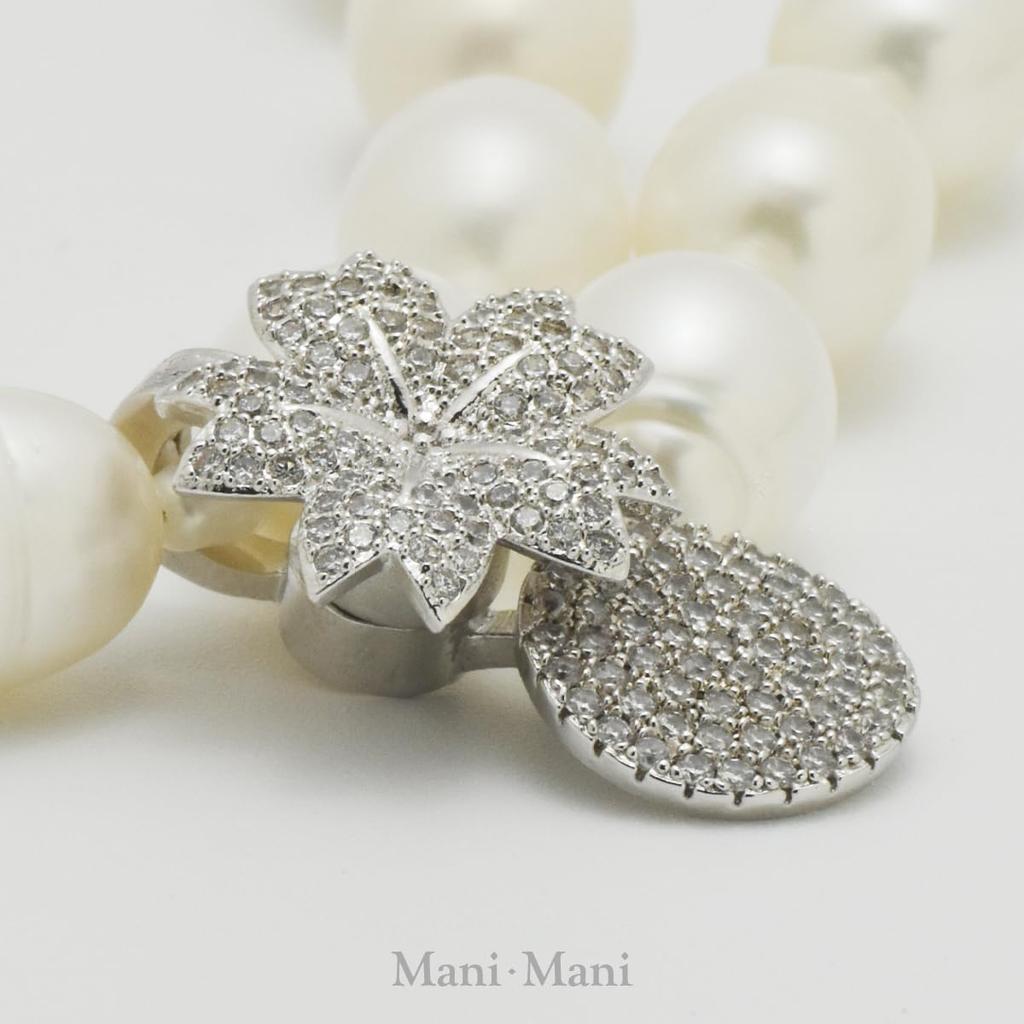 Easy to wear pearl genuine freshwater natural magnetic ceremonial drawstring care warranty in June wedding [Mani Mani] necklace, Y-shaped choker,