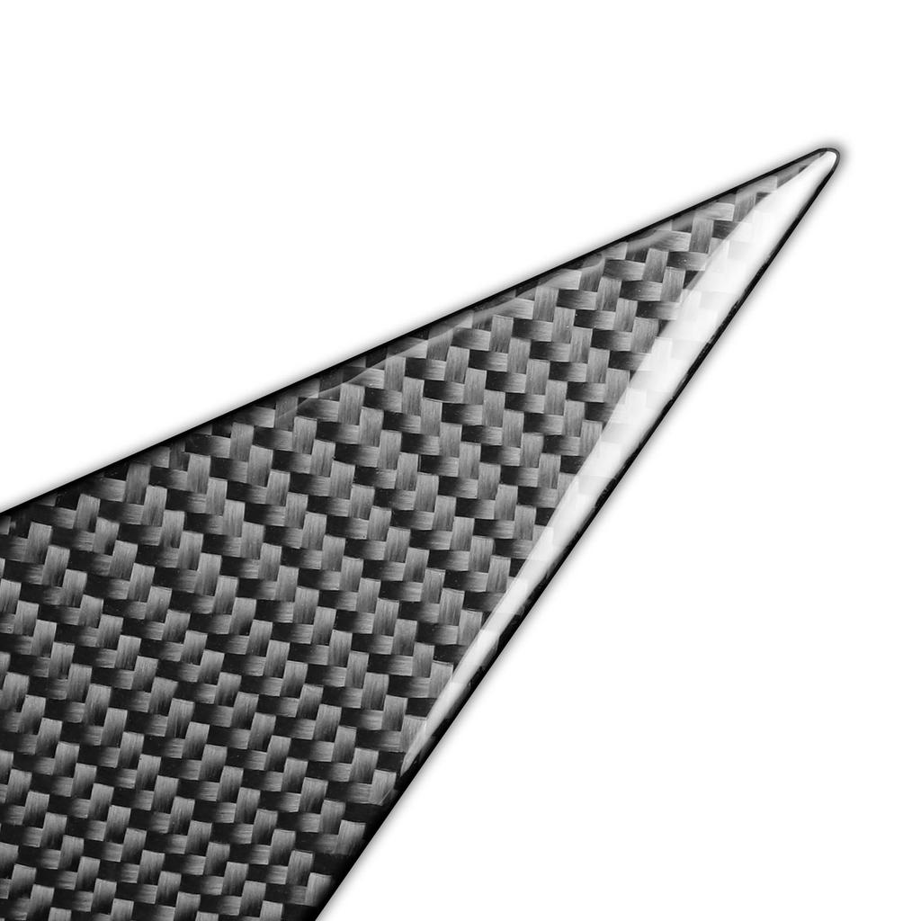 Włókno węglowe Do BMW Z4 E89 2009-2016 Akcesoria Roadster Słupki A Drzwi Pokrowiec Ochronny Naklejka Listwa Samochodowa Zewnętrzna