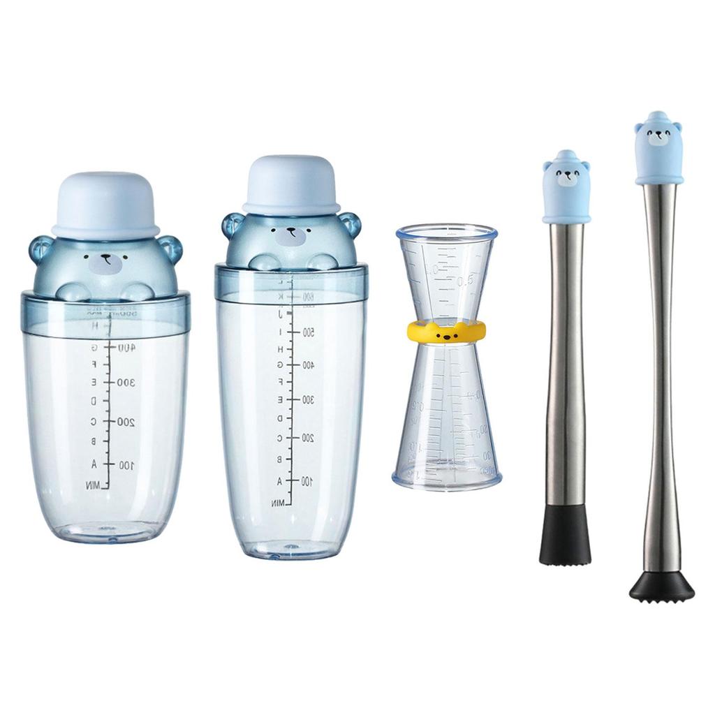 Shaker Cup Martini Making Barware Bartending Kits Mixer Bartender for Birthday Gifts