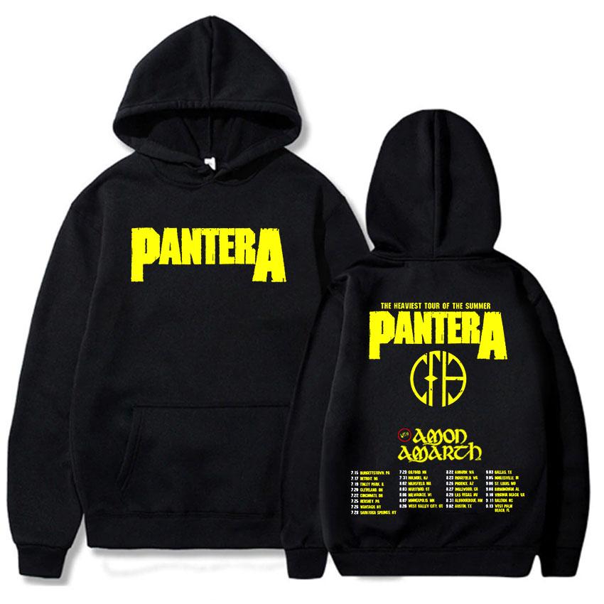 Pantera Heaviest Tour of The Summer Hoodies Langarm Grunge Sweatshirts Unisex Streetwear Herren Sudaderas Print