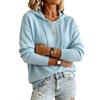 Women's Knitwear, Hooded for Fall and Winter