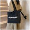 Popular Shoulder Bag Large Capacity Tote Bag Fashion Letter Tide Commuter Shoulder Casual Armpit Bag