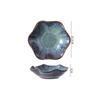 Starry Sky Blue Japanese Ceramic Floral Dipping Dish