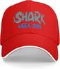 Shark Week Graphic Print Baseball Cap Polyester Casual Outdoor Adjustable Hat