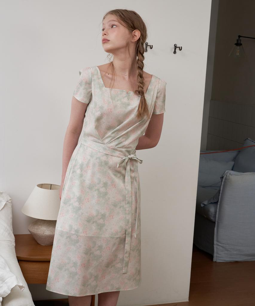 Peullobeu Flower Drawing Dress_F/Gn