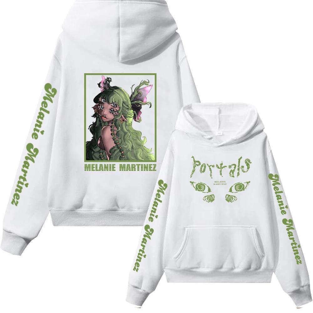 New Melanie Martinez Portals Tour Printe Hoodies Print Fashion Sweatshirt Hip Hop Casual Unisex Autumn Winter Fleece Tops Male