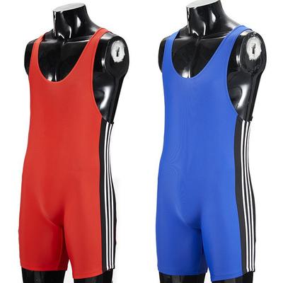 High Elasticity Wrestling Singlet Men Women - Nylon Spandex Training Competition Suit Weightlifting Judo Hurdles