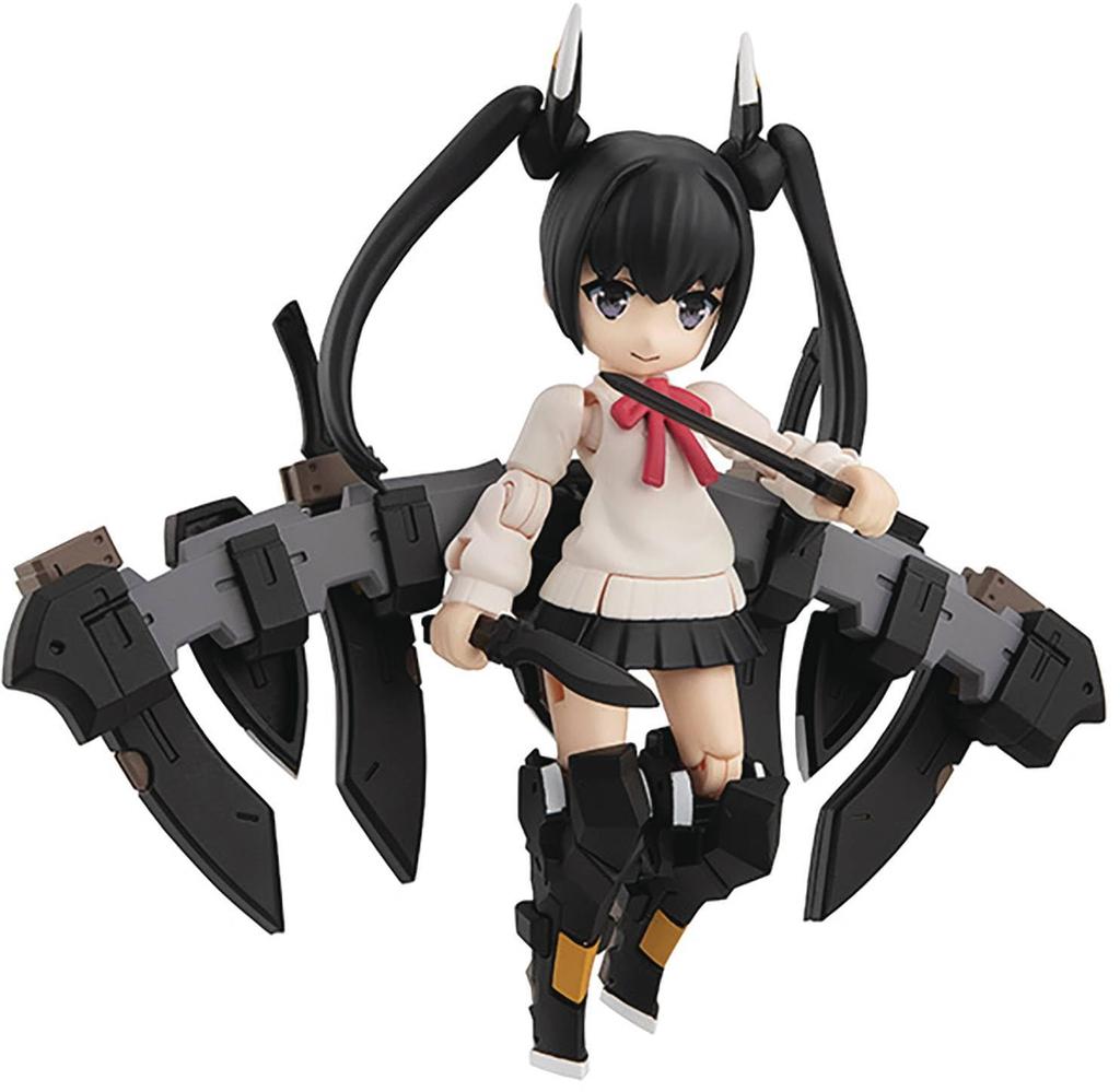 Desktop Army Heavy Armed High School Girl 2nd Squad 5 Movable Figure