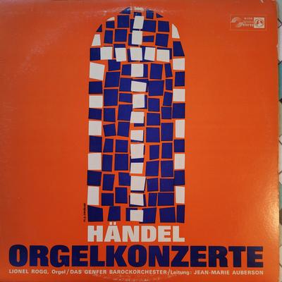 Płyta LP GEORG FRIEDRICH HANDEL Koncerty organowe Op. 4 szt.. 1 2 3  SMS2358 Sala Koncertowa Niemcy Klasyczny Używany