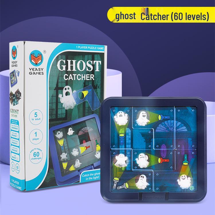 

Трансграничный охотник за привидениями: Детская интерактивная настольная игра - Лови демонов фонариком!