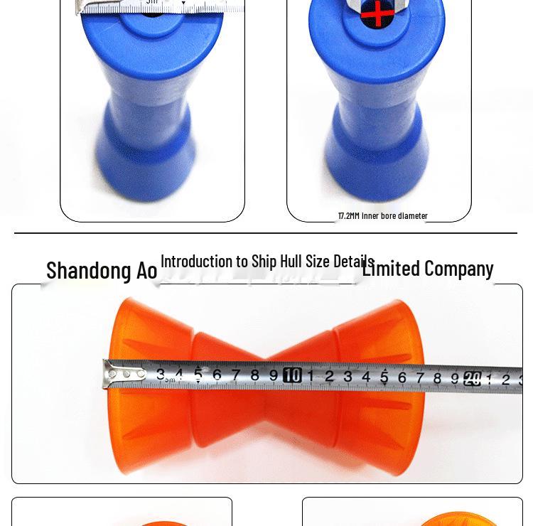 Yacht & Dinghy Trailer Roller Set: Bottom & Side Rollers for Accessories