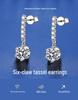 Sterling Silver s925 Moissanite Stud Earrings with Round Tassel Pavé - European & American Style for Men & Women