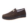 Rindensehne Sohle:Stoffschuhe Herren Board Schuhe, leichte und atmungsaktive Canvas Schuhe, bequeme und weiche Arbeitsschuhe