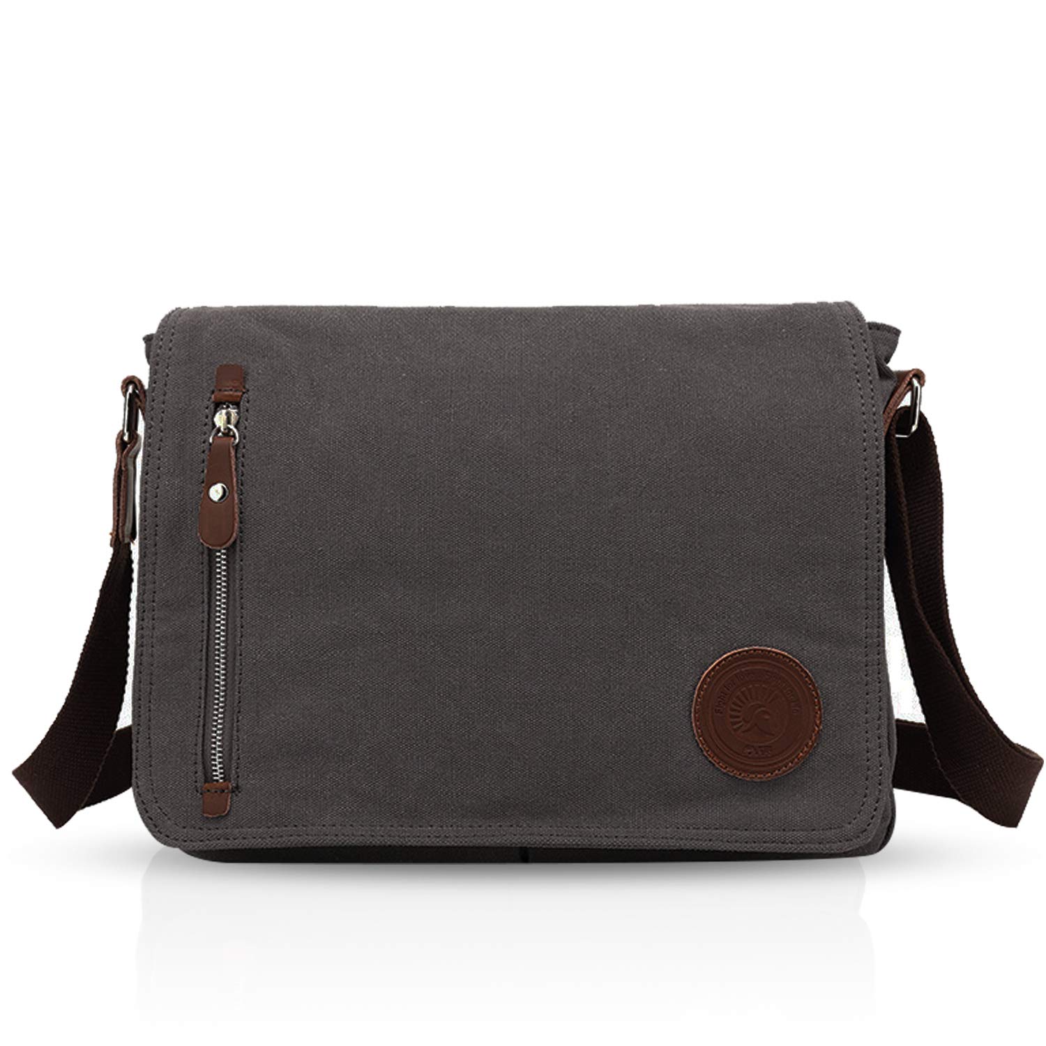 

Messenger Bag Crossbody One Shoulder Bag Shoulder Bag Canvas Casual Retro Gray [FANDARE] Men s сірий колір