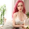135cm Men's Sex Doll Pink Hair Big Breast Sexy Beauty Real Skin Feel Masturbation Cup Adult Erotic Sex Toy