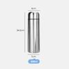 High Quality Stainless MYEEDA Water Bottle 1 Liter Stainless Steel Bottle Thermos 500ml Cold Bottle Large Capacity Water Bottle Mug Bottle 1000ml