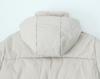 TAOP&ZA Women's Autumn/Winter Casual Hooded Cotton Bread Coat