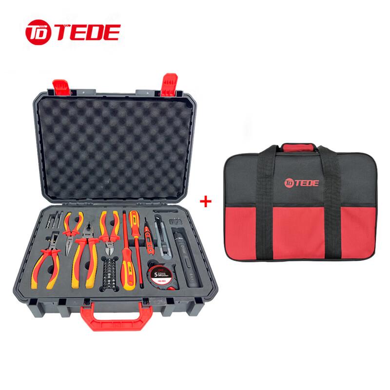 TEDE TD1151 51-Piece Tool Kit CN plug (adapter included)