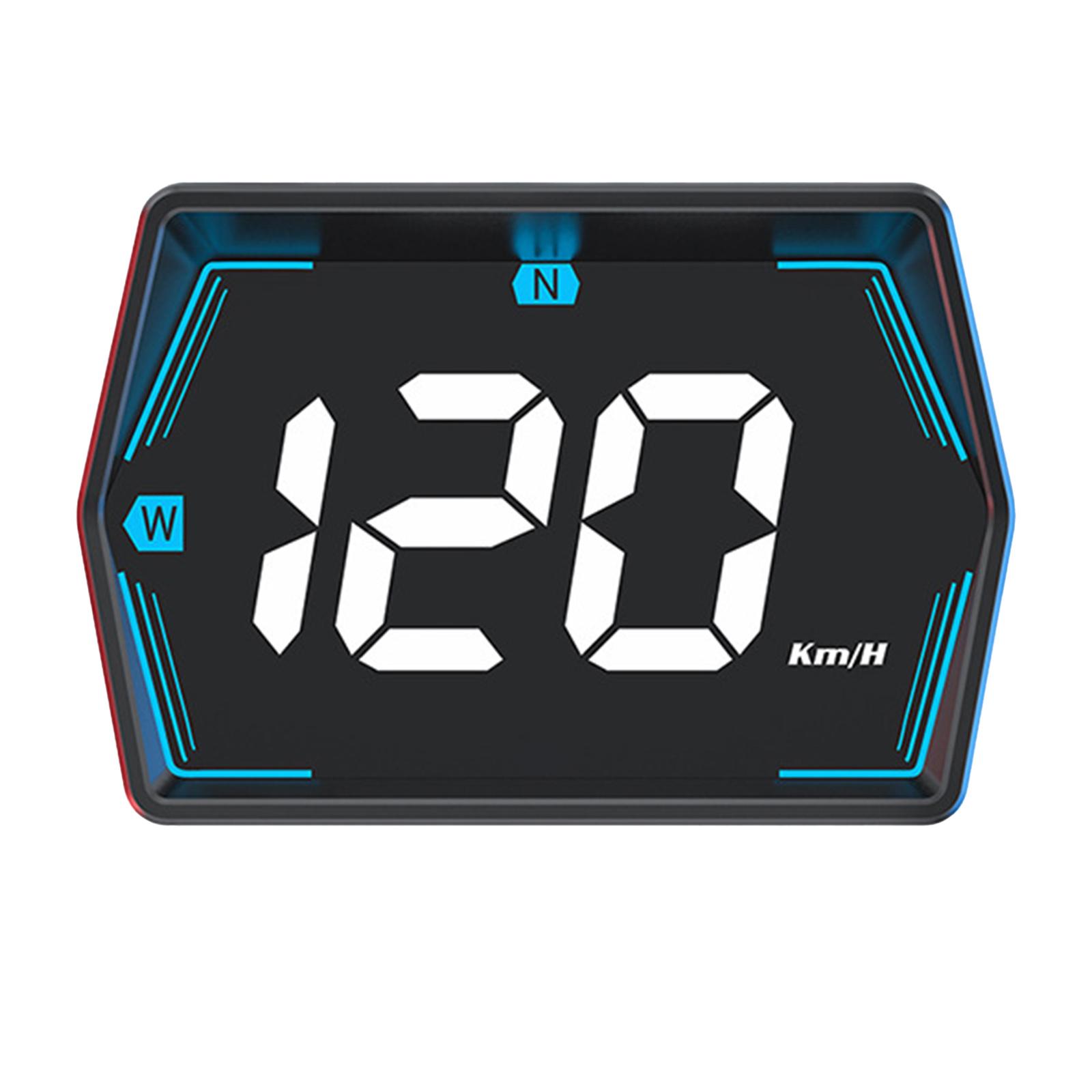 

Универсальный автомобильный HUD-дисплей с регулировкой яркости Plug & Play Head Up Display ABS для безопасного вождения