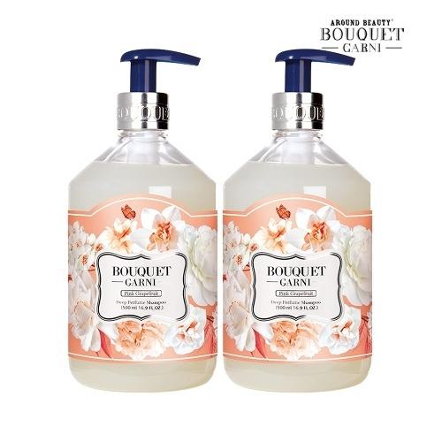 BOUQUET GARNI Deep Perfume Shampoo Pink Grapefruit Scent 500ml x2_631507