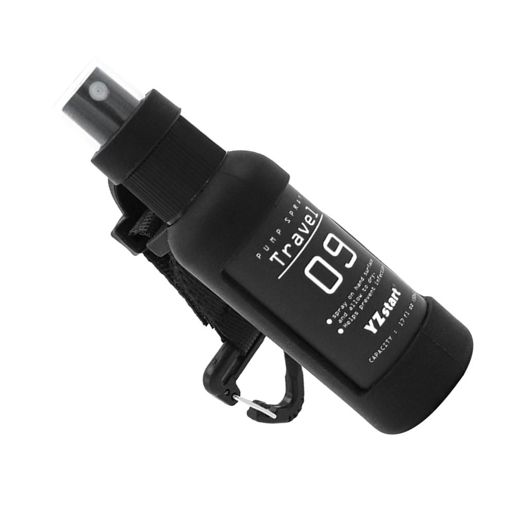 50ml Refillable Spray Bottle Liquid Containers with Tactical Hook Strap Mini Fine Mist Spray Bottles Portable Sprayer for Liquid China Mainland