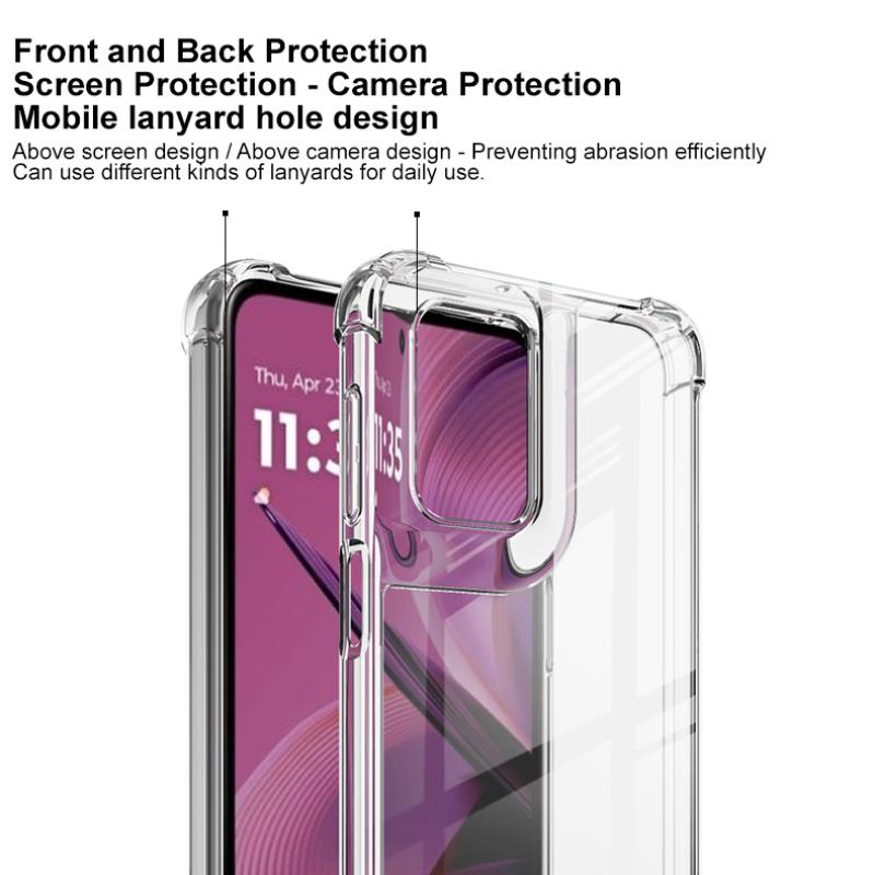 For Moto G35 G55 5G Phone Case IMAK Shock-resistant Soft Space Case