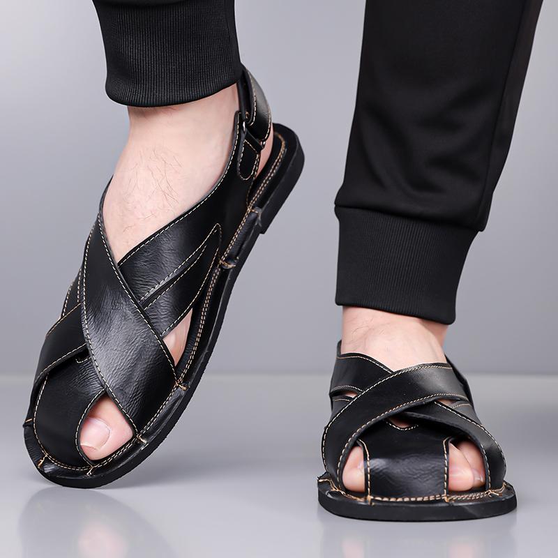 Fashion New Summer Men's Sandals Fashion designer style Leisure Party daily street walking Business Office Flat and comfortable shoes