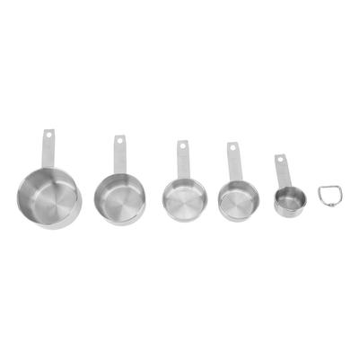 Juego de 5 Tazas Medidoras de Acero Inoxidable Kit de Tazas Medidoras Fácil de Limpiar Apilables Gadgets de Cocina para Hornear Cocinar